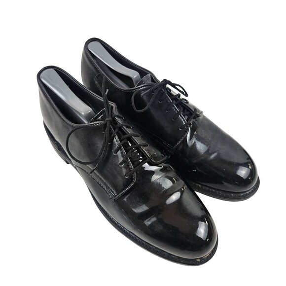 thorogood Other - Thorogood Oxfords Mens Size 8 Black High Gloss Lace Up Dress Shoes USA Formal